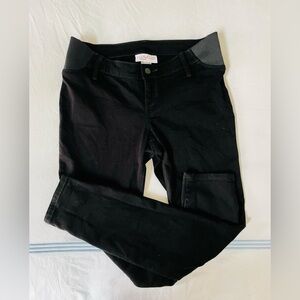 Isabel by Ingrid & Isabel Black Skinny Entubado Maternity Jean Size 2